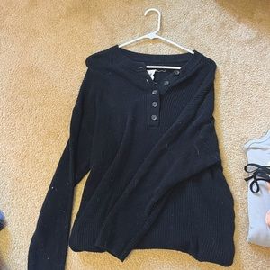 Black Aerie Sweater